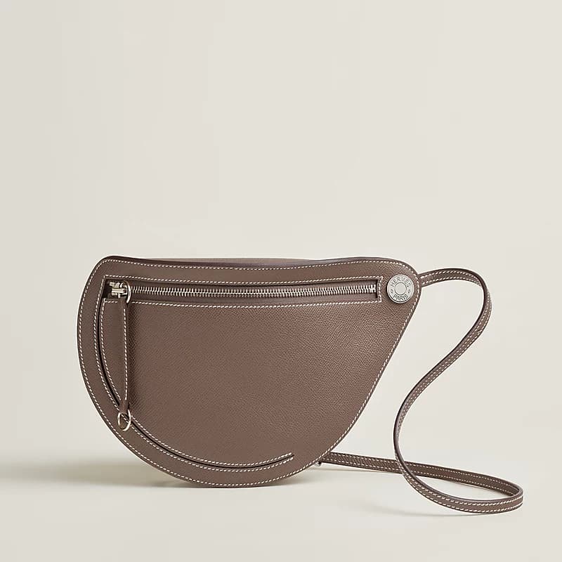 Leather sling bag